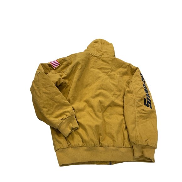 Snap-On Tools Mens Traditional Mustard golden work jacket quilted coat SIze 3XL - Picture 11 of 16